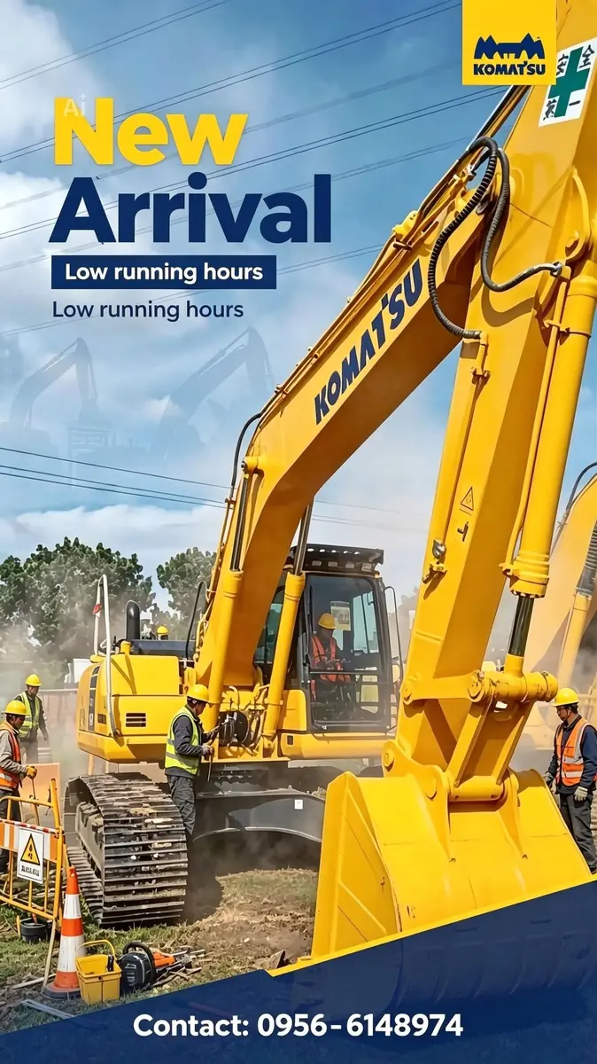 Used Komatsu PC200-8 excavator