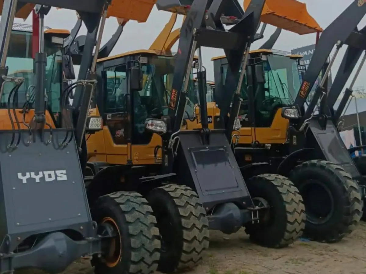YYDS wheel loader lineup for sale